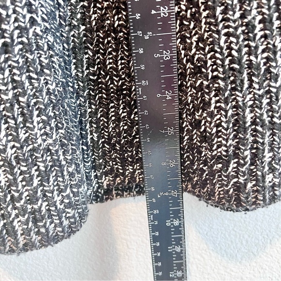 Athleta Sierra Crewneck Sweater XS Black Marl Relaxed Wool Blend - Picture 7 of 8